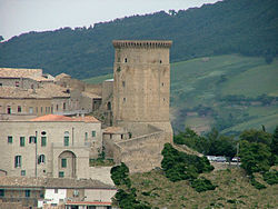 Norman tower and Monastery of Santa Chiara