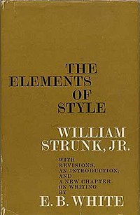 The Elements of Style, 2000 edition.