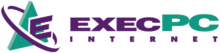 Exec PC Logo. A stylized triangle with a circle around it.