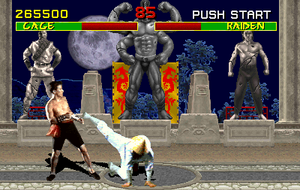 Mortal Kombat, released in both SNES and Genes...