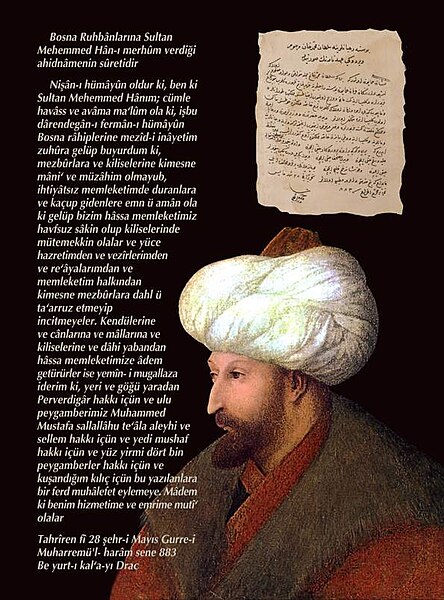 File:To-Bosnian Christians-Fatih promise to protect them-from Ottoman Archives-Turkey publication.jpg