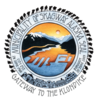 Official seal of Island of Alaska. Skagway