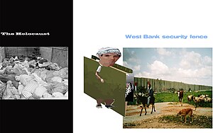 The Holocaust, West Bank security fence and th...