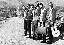 From left to right: Bobby Lewallen, Tim Lewallen, Dennis Gamble, Cal Lewallen and Keith Lewallen.