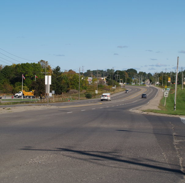 File:Highway 2 and 53 Split approaching Ancaster.png