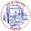 Официальная печать Luna Pier, штат Мичиган