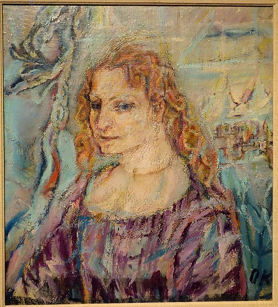 File:Portrait of Alma Mahler by Oskar Kokoschka, 1912, oil on canvas - National Museum of Modern Art, Tokyo - DSC06553 local.JPG