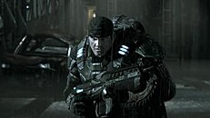 The "Mad World" spot used the game's textures and models, demonstrating the fidelity of the game's graphics. Gears of War television ad, "Mad World".jpg