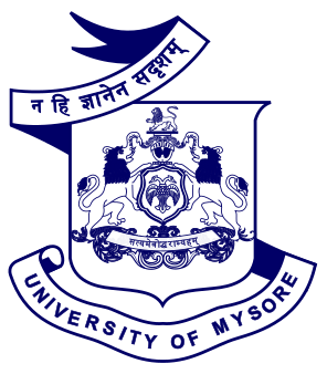 File:Coat of arms of the University of Mysore.svg