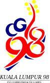 Logo of the 1998 Commonwealth Games held in Kuala Lumpur