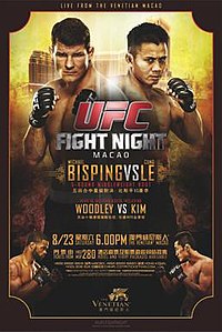 Une affiche ou un logo pour l'UFC Fight Night: Bisping vs Le.