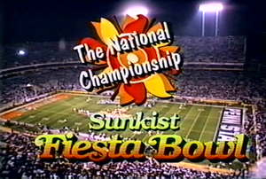 Fiesta Bowl on 1987 Fiesta Bowl   Wikipedia  The Free Encyclopedia