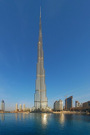 Burj Khalifa in the United Arab Emirates, is c...