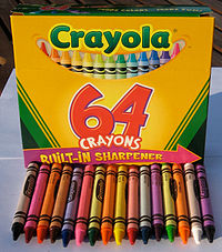 A Crayola pack of 64 crayons. Crayola-64.jpg