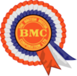 The BMC 'rosette' logo.