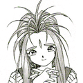 Belldandy from "The Goddesses' Big Crisis", 1991[65]