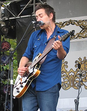 Danny Michel performing at the 2006 Ottawa Blu...