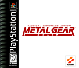 Official cover art for Metal Gear Solid for th...