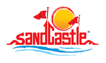 Логотип аквапарка Sandcastle.png