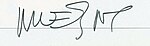 Signature of Jean Giraud