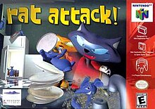 Rat Attack! North American box art