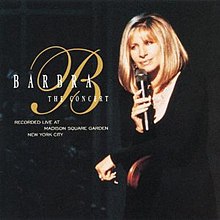 Barbra Streisand, The Concert album cover.jpg