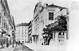 The Sofiensaal in 1900.