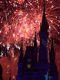 Wishes is the largest fireworks show ever pres...