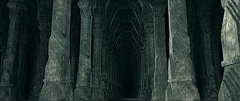 Moria, as seen in Peter Jackson's The Lord of ...