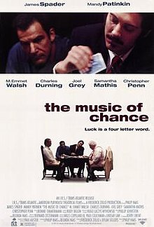 Poster of The Music of Chance (film).jpg