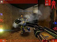 A typical game of Domination in progress Unreal Tournament screenshot.jpg
