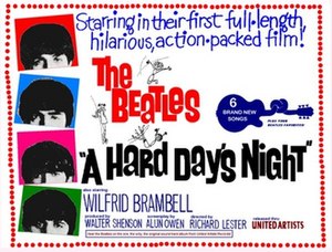 A Hard Day's Night poster