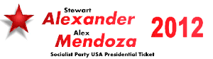 Логотип президентской кампании Александра в США 2012.gif