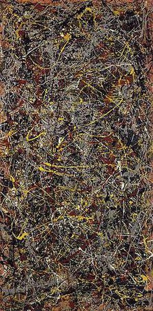 Jackson Pollock, No. 5, 1948, oil on fiberboar...