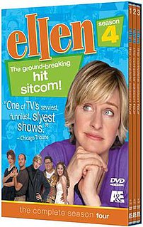 Ellen The Complete Fourth Season DVD Cover Art