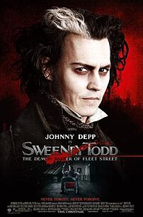 Theatrical release poster for the Tim Burton film