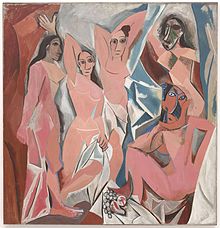 Pablo Picasso Les Demoiselles d'Avignon 1907, Museum of Modern Art, New York Les Demoiselles d'Avignon.jpg