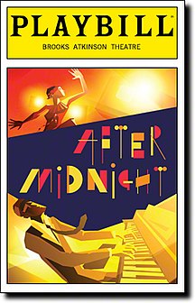 After Midnight Opening Night Playbill cover.jpg