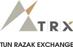 Official logo of Tun Razak Exchange Malay: Daerah pusat perniagaan Tun Razak Exchange Tamil: துன் ரசாக் எக்ஸ்சேஞ்ச்