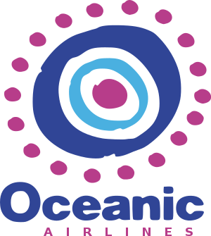 The Oceanic Airlines logo from the ABC televis...