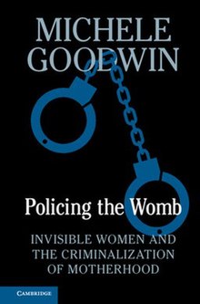 The cover has the title and author's name in large serif font with a pair of handcuffs in the center.