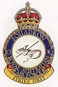 No. 10 Squadron RAAF crest.jpg