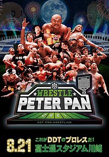Promotional poster featuring various wrestlers