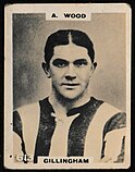 Arthur Wood, the team's top goalscorer