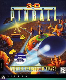 Cover art for 3-D Ultra Pinball