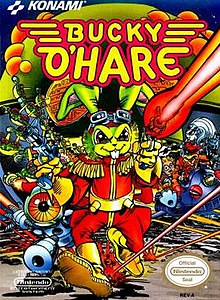 North American front cover of Bucky O'Hare.