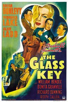 movie poster the glass key