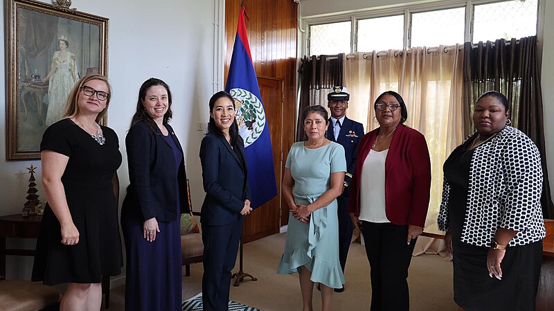 File:Michelle Kwan presents her Letters of Credence to Governor General Dame Froyla Tzalam.jpg