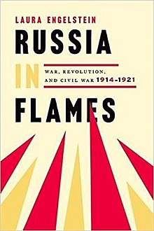 Book cover for Russia in Flames: War, Revolution, Civil War, 1914–1921