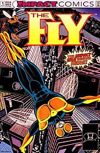 The Fly 1, Impact Comics, August 1991 by Mike Parobeck and Paul Fricke.jpg